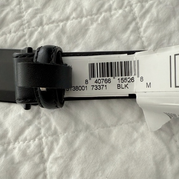 NWT Nike Black Belt Modern Design - Picture 4 of 5